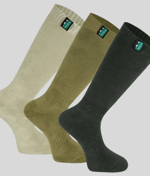 COTTON WORK SOCKS FULL LENGTH (3PR)