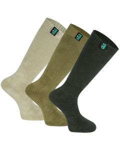Cotton Work Socks Mid Length (Pack of 3)