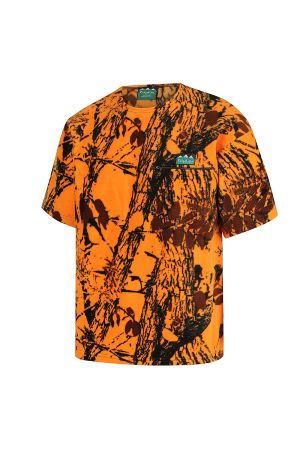 Premium Workmans Zip Tee Blaze Camo